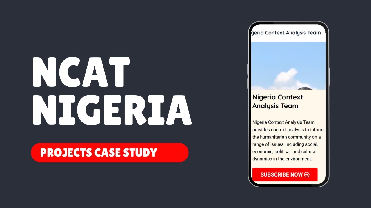 Oluboba Built a Top NGO Site and User Portal: NCAT || @Oluboba