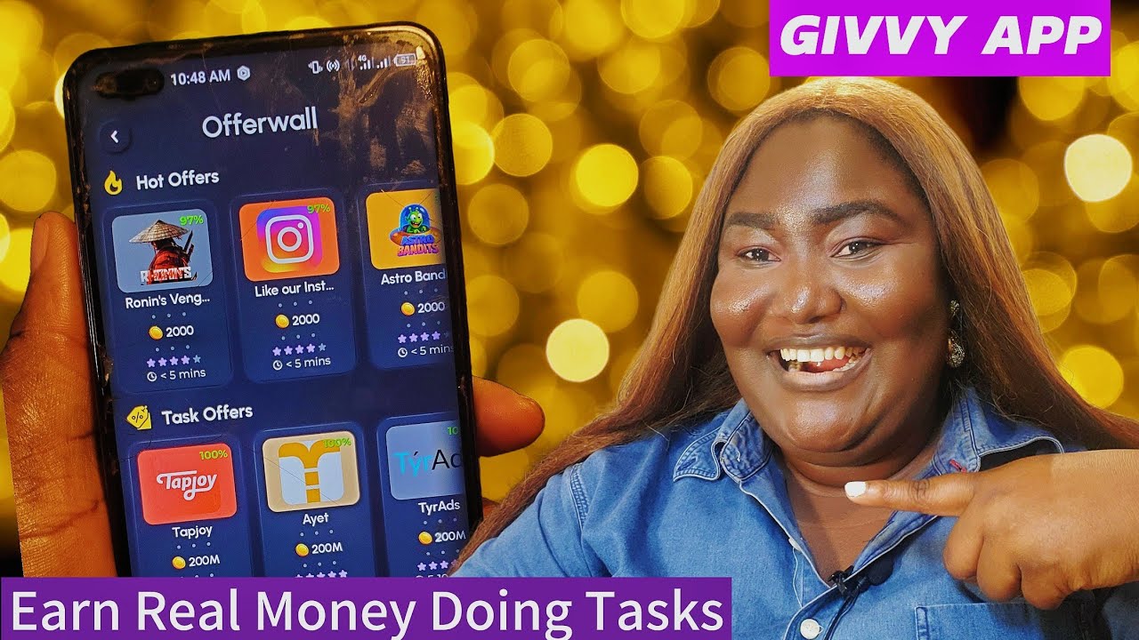 How to make money on givvy app doing tasks few hours a day| This App is Legit
