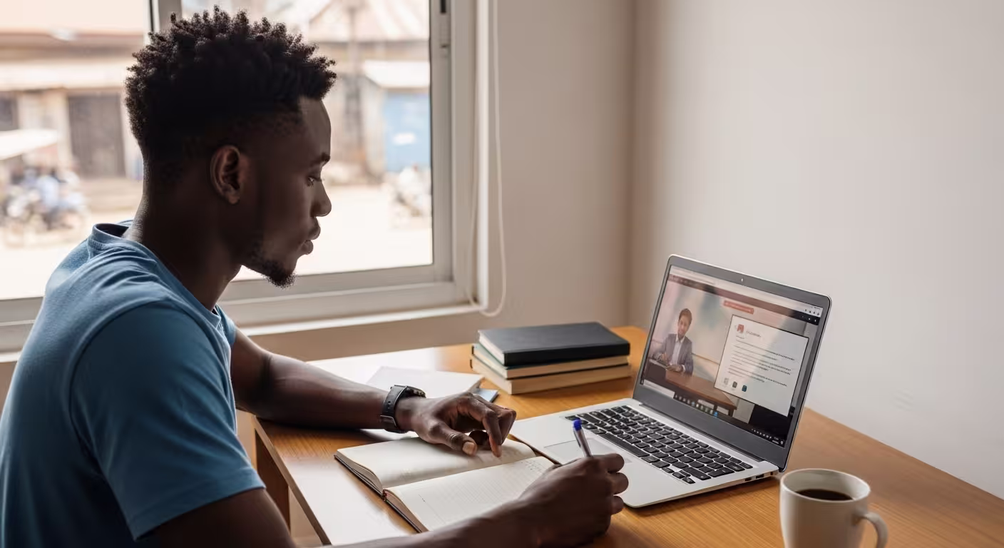 Homepage online courses